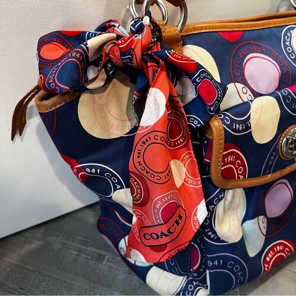 Coach Bag and Twilly - Picture 2 of 5